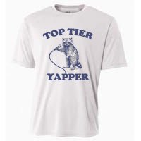 Vintage Top Tier Yapper Meme Retro Cartoon Cooling Performance Crew T-Shirt