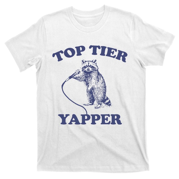 Vintage Top Tier Yapper Meme Retro Cartoon T-Shirt