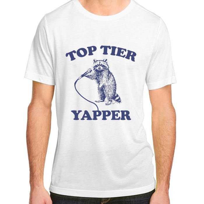 Vintage Top Tier Yapper Meme Retro Cartoon Adult ChromaSoft Performance T-Shirt