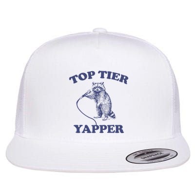 Vintage Top Tier Yapper Meme Retro Cartoon Flatbill Hat