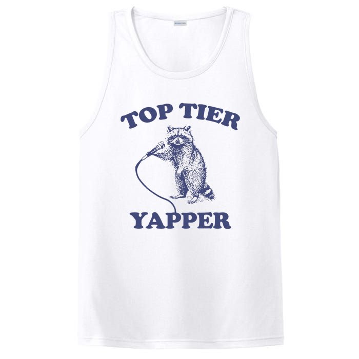 Vintage Top Tier Yapper Meme Retro Cartoon PosiCharge Competitor Tank