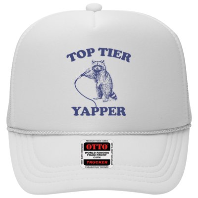 Vintage Top Tier Yapper Meme Retro Cartoon Trucker Hat