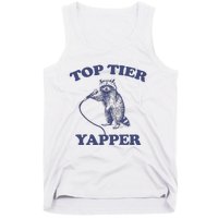 Vintage Top Tier Yapper Meme Retro Cartoon Tank Top