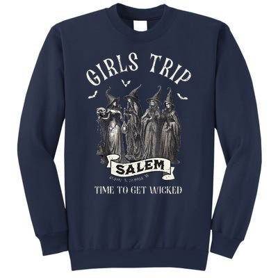 Vintage Trip To Salem Time To Get Wicked Halloween Sweatshirt