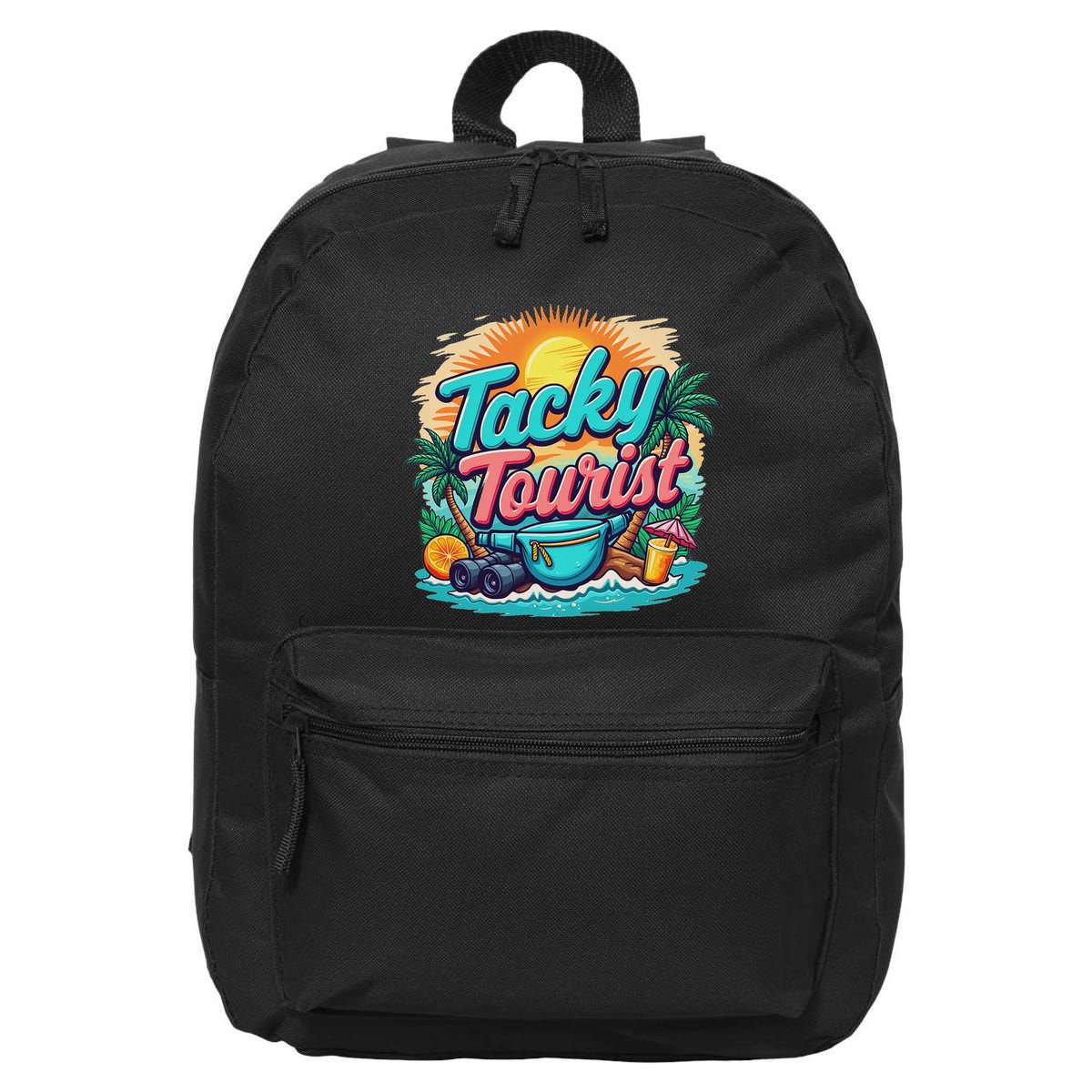 Vacay Tacky Tourist Outfit Wacky Tacky Costume Idea Tacky 16 in Basic Backpack