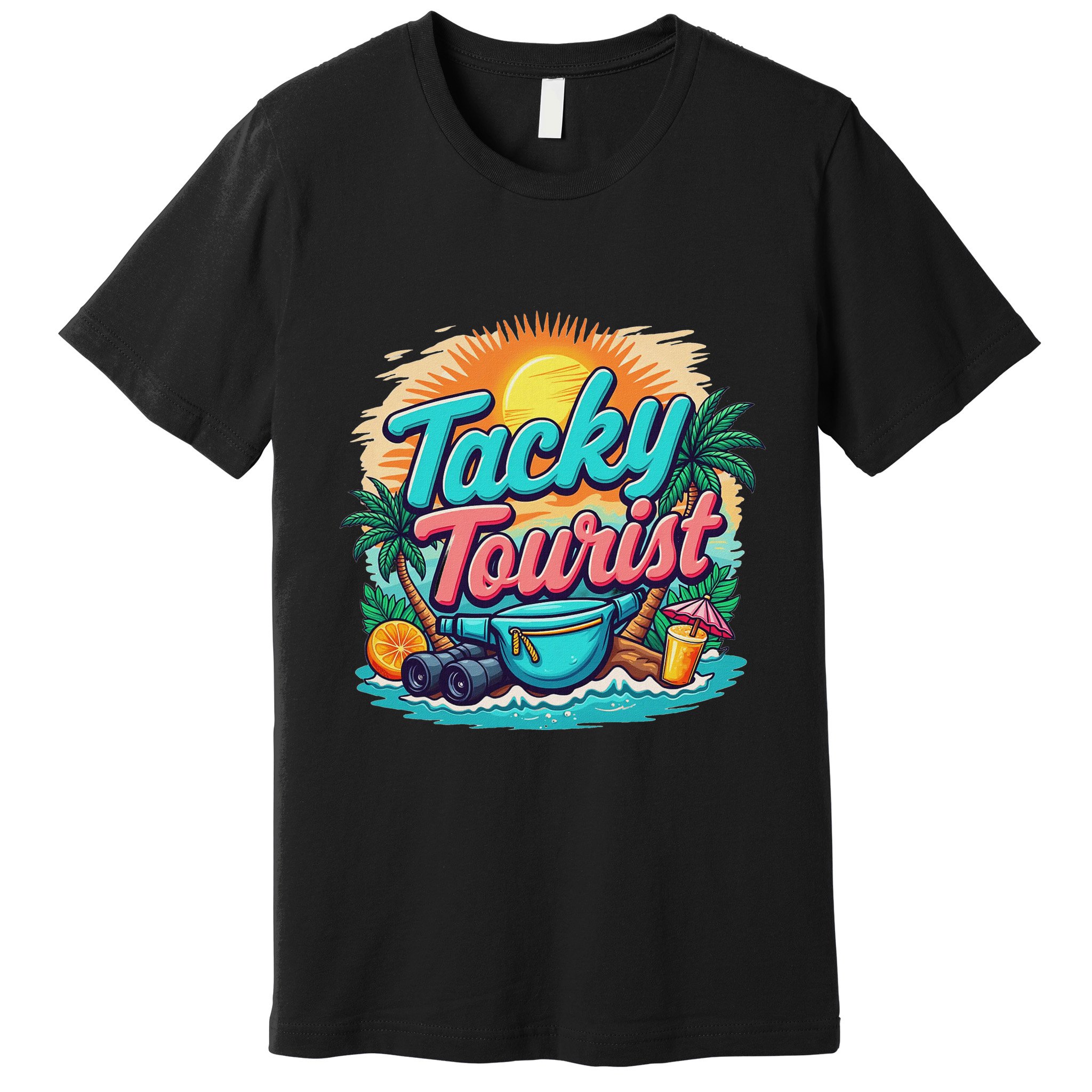 Vacay Tacky Tourist Outfit Wacky Tacky Costume Idea Tacky Premium T-Shirt