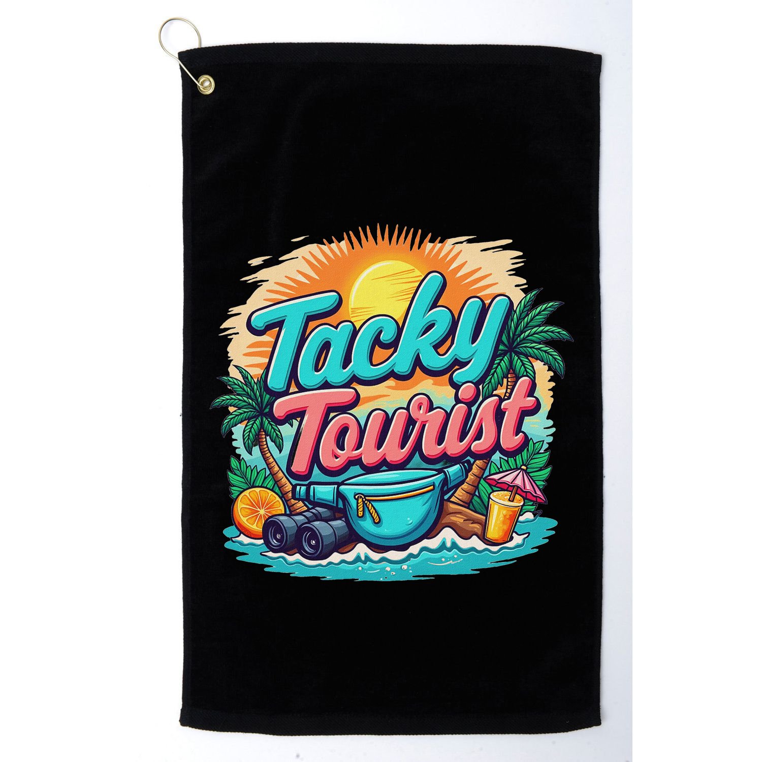 Vacay Tacky Tourist Outfit Wacky Tacky Costume Idea Tacky Golf Towel