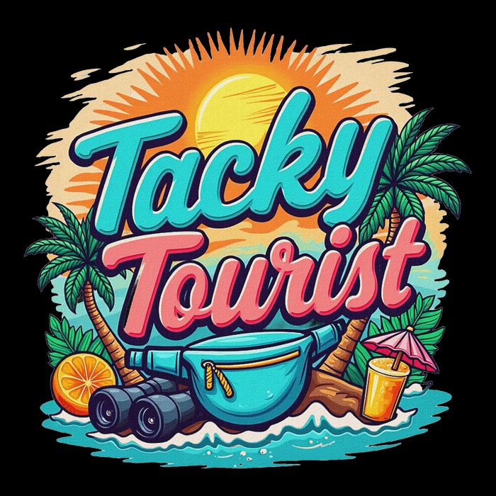 Vacay Tacky Tourist Outfit Wacky Tacky Costume Idea Tacky Zip Tote Bag