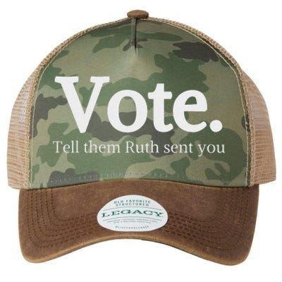 Vote Tell Them Ruth Sent You Humor Legacy Tie Dye Trucker Hat