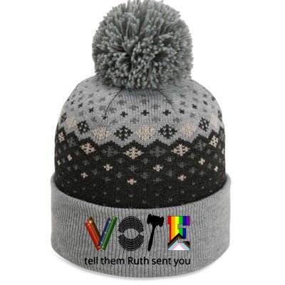 Vote Tell Them Ruth Sent You The Baniff Cuffed Pom Beanie