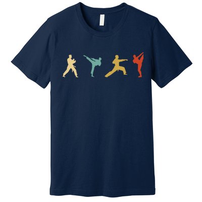 Vintage Taekwondo Tae Kwon Do Fighter Premium T-Shirt