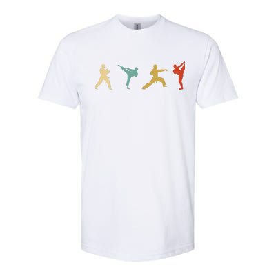 Vintage Taekwondo Tae Kwon Do Fighter Softstyle® CVC T-Shirt