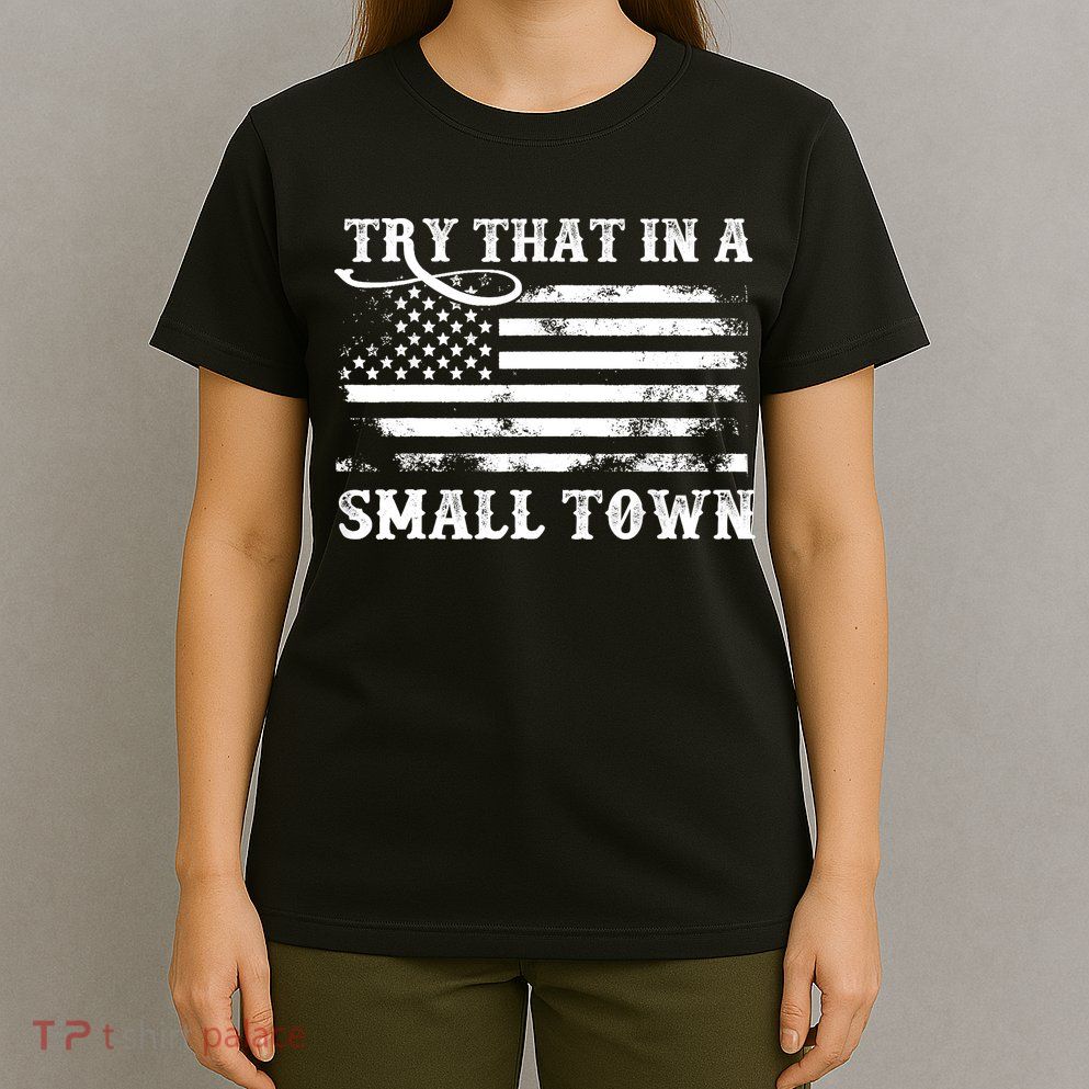 Vintage Cowboy Flag USA T-Shirt