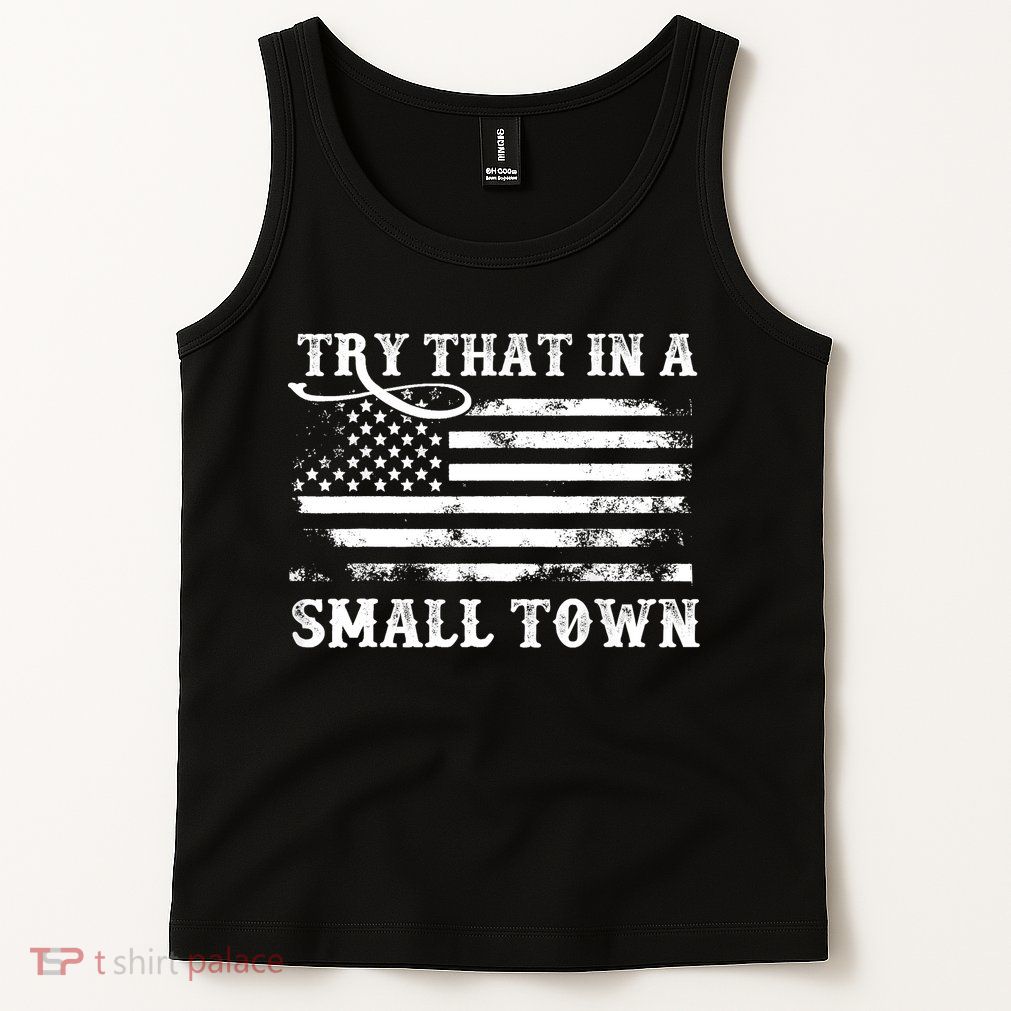 Vintage Cowboy Flag USA Tank Top