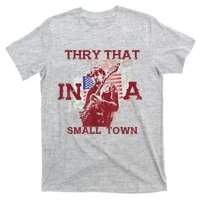 Vintage Try That In My Town American Flag T-Shirt