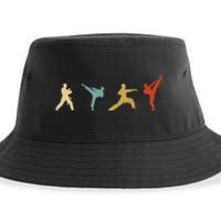 Vintage Taekwondo Tae Kwon Do Fighter Sustainable Bucket Hat