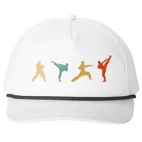 Vintage Taekwondo Tae Kwon Do Fighter Snapback Five-Panel Rope Hat