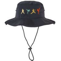 Vintage Taekwondo Tae Kwon Do Fighter Legacy Cool Fit Booney Bucket Hat