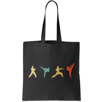 Vintage Taekwondo Tae Kwon Do Fighter Tote Bag