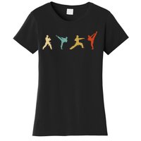 Vintage Taekwondo Tae Kwon Do Fighter Women's T-Shirt