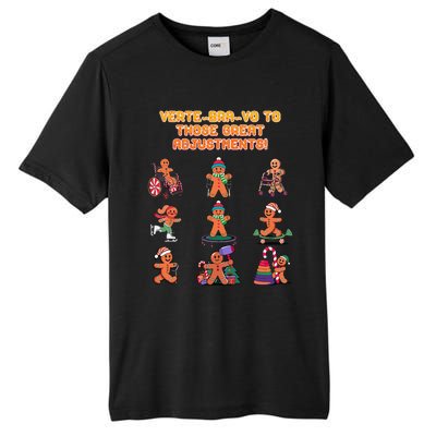 Vertebravo To Those Great Adjustments Chiropractor Tall Fusion ChromaSoft Performance T-Shirt