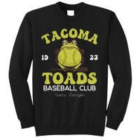 Vintage Tacoma Toads Retro Minor League Baseball Team Sweatshirt