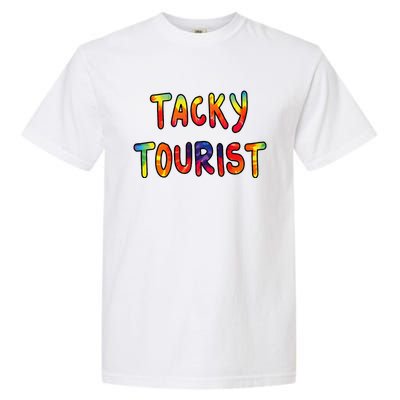 Vacation Tacky Tourist Costume Tie Dye Tacky Traveler Day Garment-Dyed Heavyweight T-Shirt