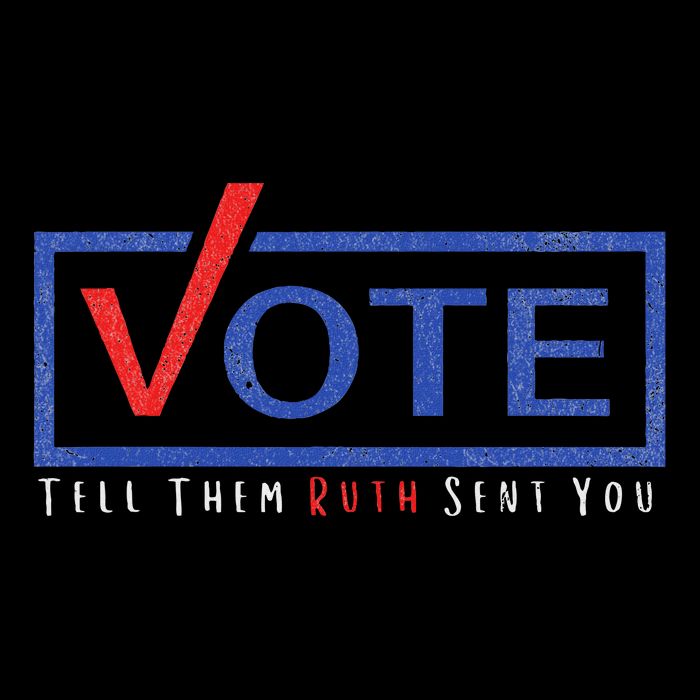 Vote Tell Them Ruth Sent You Feminist Statement Wool Snapback Cap
