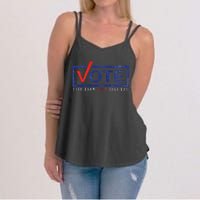 Vote Tell Them Ruth Sent You Feminist Distressed Women's Strappy Tank