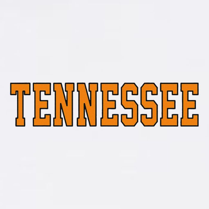 Vintage Tennessee Tennessee Women Retro Orange Tank Top