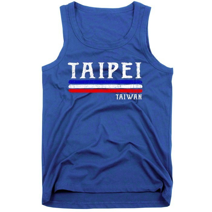 Vintage Taipei Taiwan Gift Tank Top