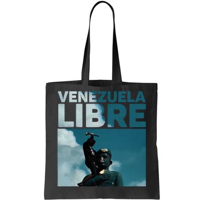 Venezuela To The End Fall Of The Statue Of Chavez Tote Bag