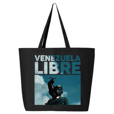 Venezuela To The End Fall Of The Statue Of Chavez 25L Jumbo Tote