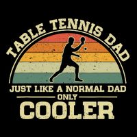 Vintage Table Tennis Dad Just Like A Normal Dad Only Cooler Mug
