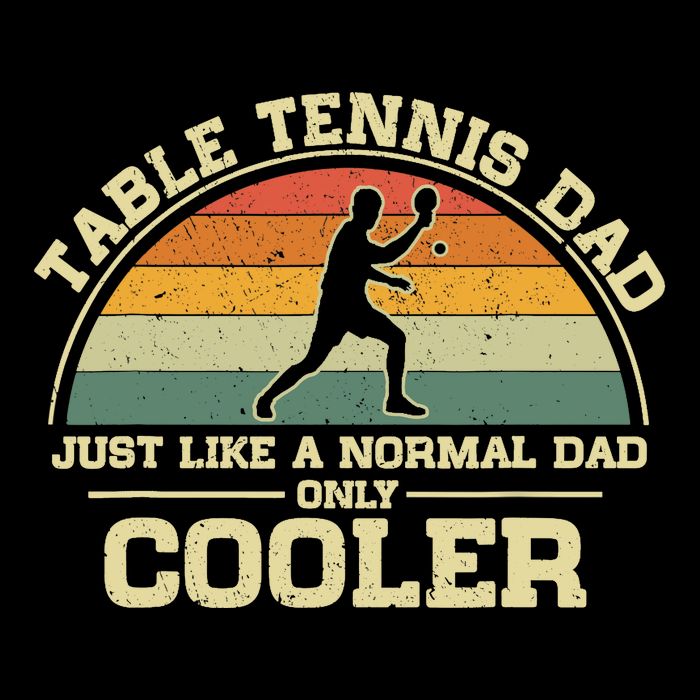 Vintage Table Tennis Dad Just Like A Normal Dad Only Cooler Mug