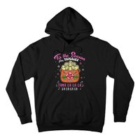 Vintage Tis The Season For Tamales Christmas Mexican Food Hoodie