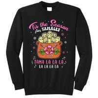 Vintage Tis The Season For Tamales Christmas Mexican Food Sweatshirt