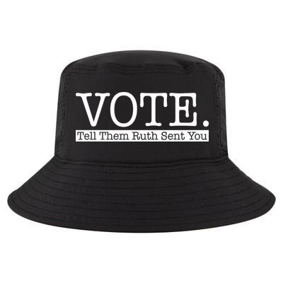 Vote Tell Them Ruth Sent You Election Squad Rbg Ruth Bader Ginsburg Cool Comfort Performance Bucket Hat
