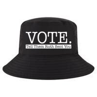 Vote Tell Them Ruth Sent You Election Squad Rbg Ruth Bader Ginsburg Cool Comfort Performance Bucket Hat