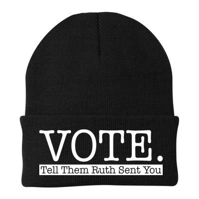 Vote Tell Them Ruth Sent You Election Squad Rbg Ruth Bader Ginsburg Beanie