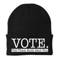 Vote Tell Them Ruth Sent You Election Squad Rbg Ruth Bader Ginsburg Beanie