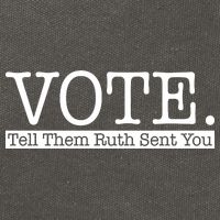 Vote Tell Them Ruth Sent You Election Squad Rbg Ruth Bader Ginsburg Cotton Canvas Backpack