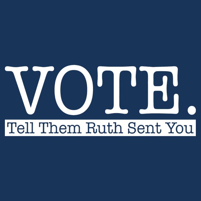 Vote Tell Them Ruth Sent You Election Squad Rbg Ruth Bader Ginsburg Infant Baby Jersey Bodysuit