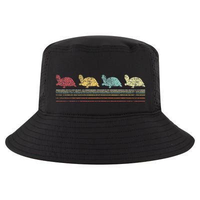 Vintage Tortoises Turtle Lover Funny Tortoise Retro Cool Comfort Performance Bucket Hat