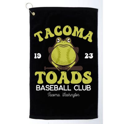 Vintage Tacoma Toads Retro Minor League Baseball Team Golf Towel