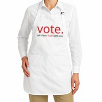 Vote Tell Them Ruth Sent You Funny Full-Length Apron With Pockets