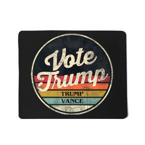 Vote Trump. Trump Vance Election 2024 Mousepad