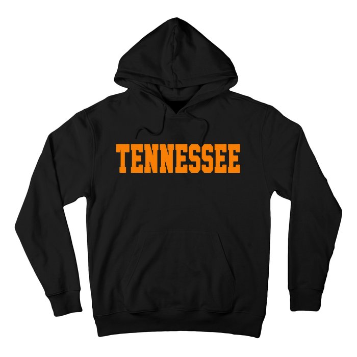 Vintage Tennessee Tennessee Retro Orange Hoodie