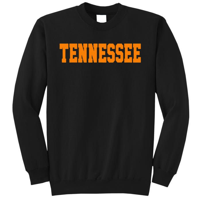 Vintage Tennessee Tennessee Retro Orange Sweatshirt