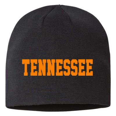 Vintage Tennessee Tennessee Retro Orange Sustainable Beanie